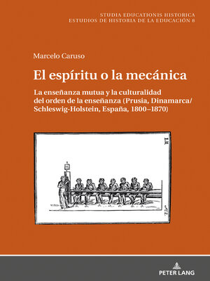 cover image of El espíritu o la mecánica